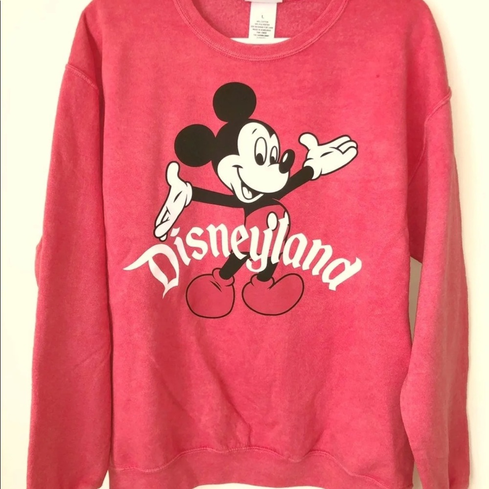 Retro style Mickey Disneyland sweatshirt Large
